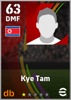 Kye Tam — DMF, OVR 63, MAX 63