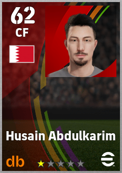 Husain Abdulkarim eFootball player card