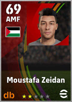 Moustafa Zeidan — AMF, OVR 69, MAX 69