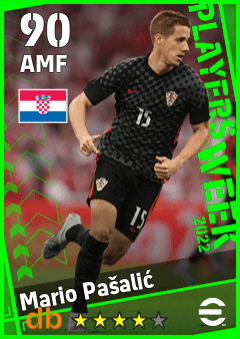 Mario Pašalić — AMF, OVR 90, MAX 90