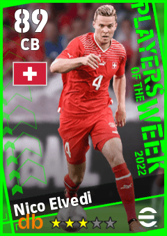 Nico Elvedi — CB, OVR 89, MAX 89