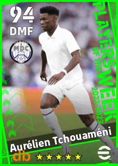 Aurélien Tchouaméni eFootball player card