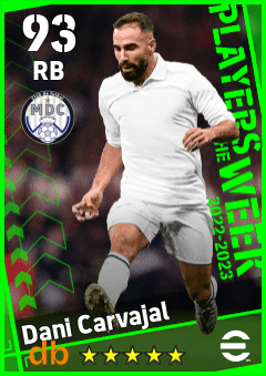 Dani Carvajal — RB, OVR 93, MAX 93