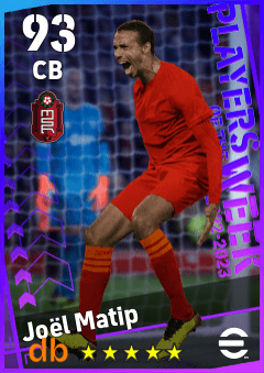 Joël Matip — CB, OVR 93, MAX 93