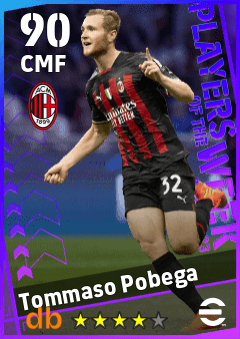 Tommaso Pobega — CMF, OVR 90, MAX 90