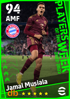 Jamal Musiala — AMF, OVR 94, MAX 94