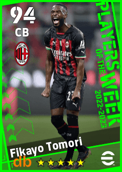 Fikayo Tomori — CB, OVR 94, MAX 94