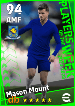 Mason Mount eFootball player card