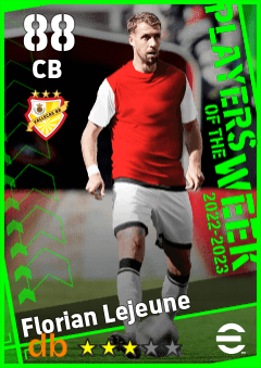 Florian Lejeune — CB, OVR 88, MAX 88
