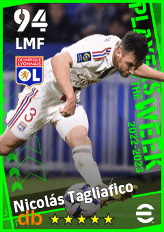 Nicolás Tagliafico — LMF, OVR 94, MAX 94