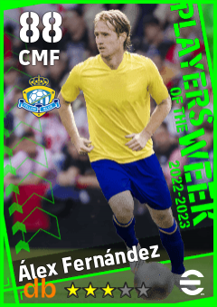 Álex Fernández — CMF, OVR 88, MAX 88