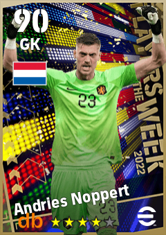 Andries Noppert — GK, OVR 90, MAX 90