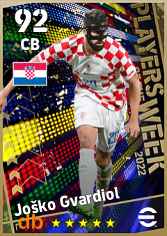 Joško Gvardiol eFootball player card