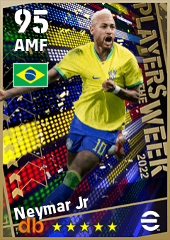 Neymar Jr eFootball player card