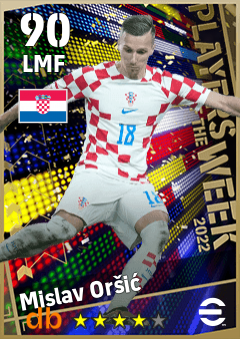 Mislav Oršić — LMF, OVR 90, MAX 90