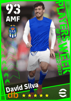 David Silva — AMF, OVR 93, MAX 93