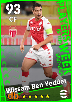 Wissam Ben Yedder — CF, OVR 93, MAX 93