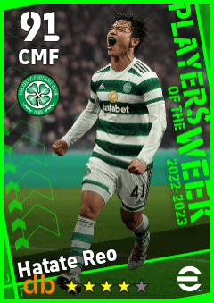 Hatate Reo eFootball player card