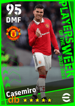 Casemiro eFootball player card