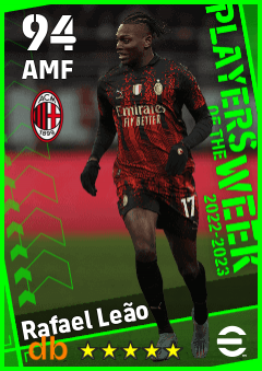 Rafael Leão — AMF, OVR 94, MAX 94