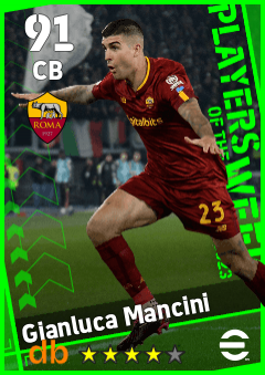 Gianluca Mancini eFootball player card