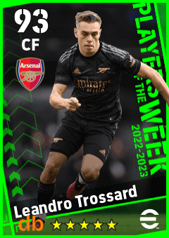 Leandro Trossard — CF, OVR 93, MAX 93