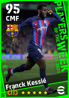 Franck Kessié — CMF, OVR 95, MAX 95