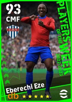 Eberechi Eze eFootball player card