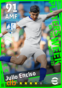 Julio Enciso — AMF, OVR 91, MAX 91