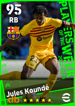 Jules Koundé — RB, OVR 95, MAX 95