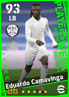 Eduardo Camavinga — LB, OVR 93, MAX 93