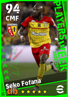 Seko Fofana — CMF, OVR 94, MAX 94