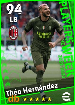 Théo Hernández — LB, OVR 94, MAX 94