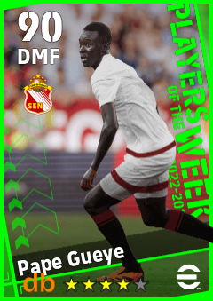 Pape Gueye — DMF, OVR 90, MAX 90