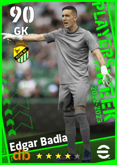 Edgar Badia — GK, OVR 90, MAX 90