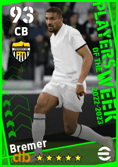 Bremer eFootball player card