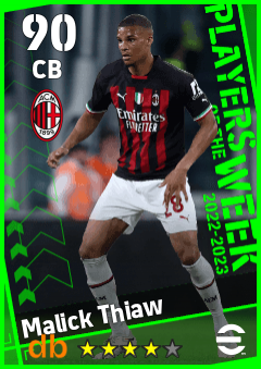Malick Thiaw eFootball player card