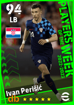 Ivan Perišić — LB, OVR 94, MAX 94