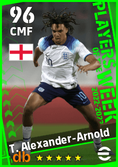 T. Alexander-Arnold — CMF, OVR 96, MAX 96