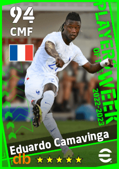 Eduardo Camavinga — CMF, OVR 94, MAX 94