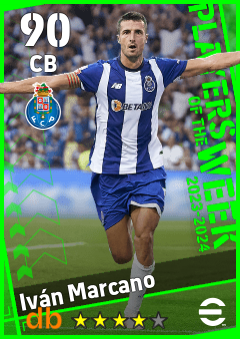 Iván Marcano — CB, OVR 90, MAX 90