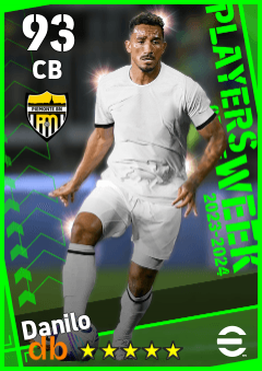 Danilo eFootball player card