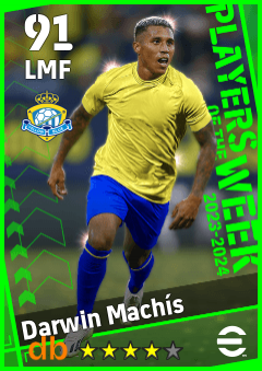 Darwin Machís — LMF, OVR 91, MAX 91