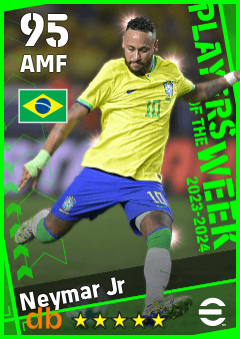 Neymar Jr eFootball player card