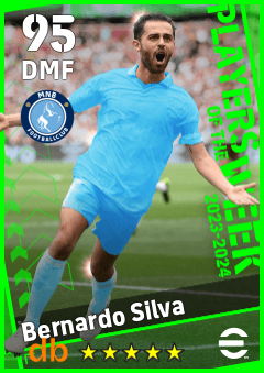 Bernardo Silva eFootball player card