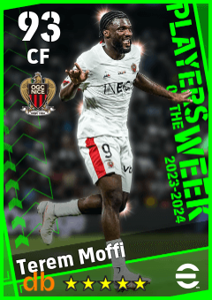 Terem Moffi — CF, OVR 93, MAX 93
