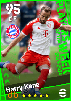 Harry Kane eFootball player card