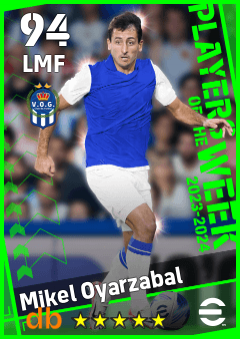 Mikel Oyarzabal eFootball player card