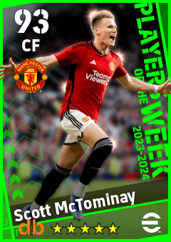 Scott McTominay — CF, OVR 93, MAX 93
