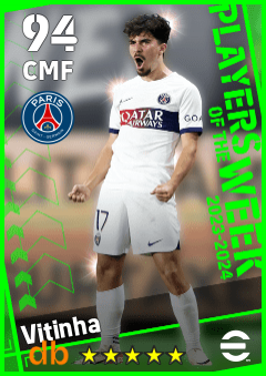 Vitinha eFootball player card